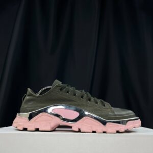 Кроссовки Adidas Raf Simons Detroit Runner Silver Green