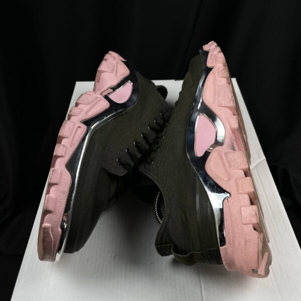 Кроссовки Adidas Raf Simons Detroit Runner Silver Green