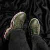 Кроссовки Adidas Raf Simons Detroit Runner Silver Green