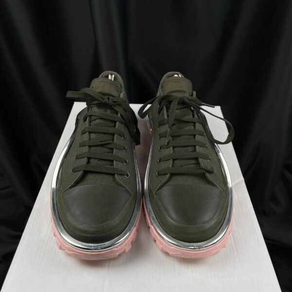 Кроссовки Adidas Raf Simons Detroit Runner Silver Green
