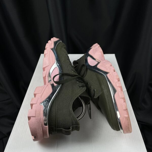 Кроссовки Adidas Raf Simons Detroit Runner Silver Green