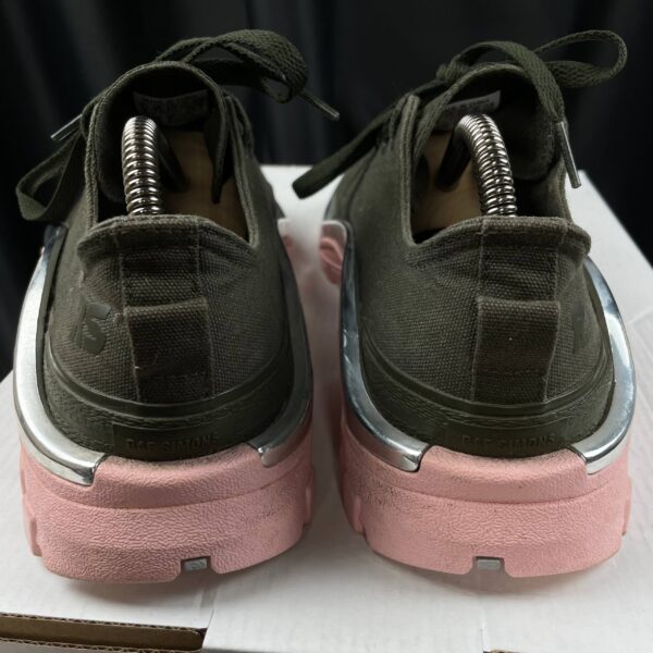 Кроссовки Adidas Raf Simons Detroit Runner Silver Green