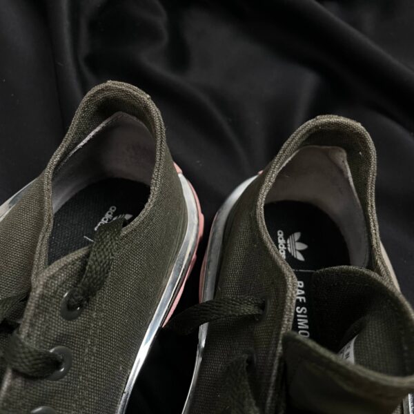 Кроссовки Adidas Raf Simons Detroit Runner Silver Green